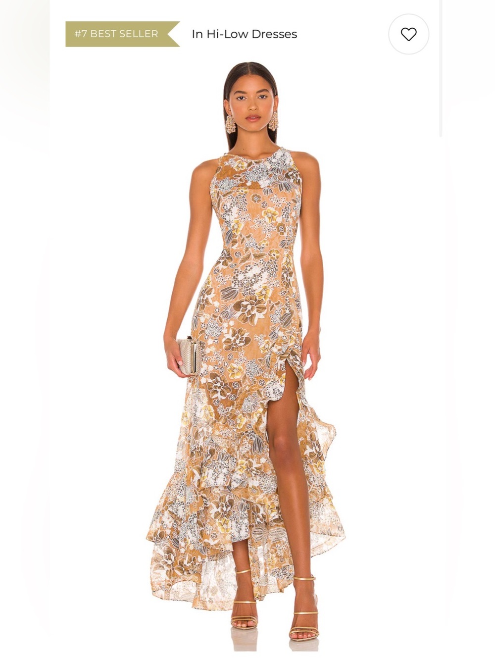Bronx banco Sicilia Ruffle Dress in Multi